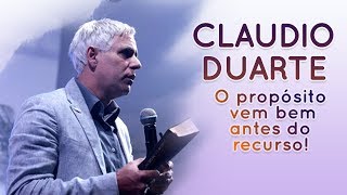 Cláudio Duarte  O propósito vem bem antes do recurso  Palavras de Fé [upl. by Schulze411]