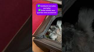 Mejor transportín para perros hasta 10 kilos viajarconperro accesoriosparamascotas [upl. by Arytas]