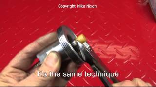 Removing the CV Keihin Carburetor Slide Bumper [upl. by Danella]