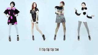 HD JQT 제이큐티  Tip Toe EngRomHangul [upl. by Jagir8]