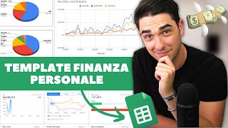 COME GESTISCO I MIEI SOLDI💸  Template Google Fogli Finanza Personale [upl. by Ainnet]