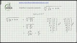 Operaciones con Numeros Racionales  Raices y Potencias  Matematica Basica  Video 117 [upl. by Kreit]