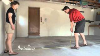 How to Install Flex Tile Garage Flooring [upl. by Imugem]