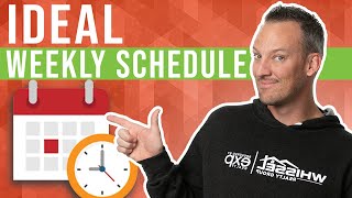 Creating The Ideal Weekly Schedule For A Real Estate Agent [upl. by Campagna]