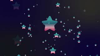 Colourful Star Pool Daze Theme Particles Background  Relaxation  Screensaver  VJ Loop [upl. by Sinnaiy]