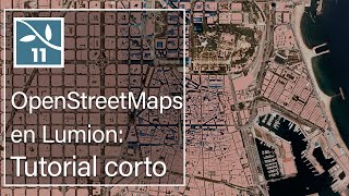 Cómo utilizar OpenStreetMaps en Lumion Tutorial corto [upl. by Friedlander]