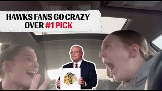 Hawks fans go CRAZY after finding out about No 1 Pick 🥳 [upl. by Almallah567]