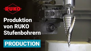 Produktion von RUKO Stufenbohrern [upl. by Joannes245]