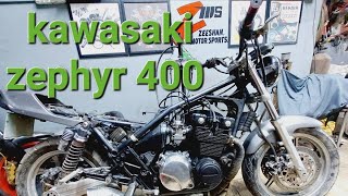 Kawasaki zephyr 400 engine Rebuild by zms [upl. by Azeria]