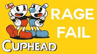 Cuphead RAGEFAIL Twitch Compilation [upl. by Nahsaj588]