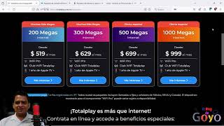 TotalPlay ya ofrece 1000 megas de velocidad por 1000 al mes [upl. by Okia]