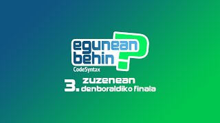 Egunean Behin Zuzenean  3 denboraldiko finala [upl. by Bissell]