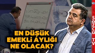 Asgari Ücret ve Emekliye Seyyanen Zam Engeli SGK Uzmanı Kök Aylık Hesaplamasıyla Anlattı [upl. by Kramer]