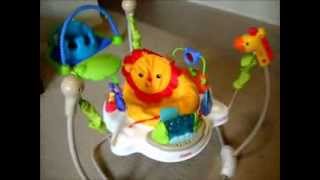 Fisher Price Rainforest Friends Jumperoo [upl. by Yerffoj36]