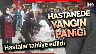 Yalovada Hastanede Yangın Hastalar Tahliye Edildi [upl. by Rothstein]