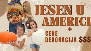 Jesen u AMERICI i CENE DEKORACIJA 🍂🇺🇸💰 ARIJAIALINA usa jesen [upl. by Zeke]