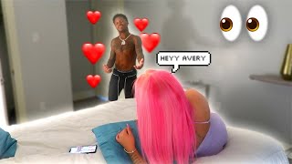 Avery B Walked In Shirtless On Houston Sneaky Link 👀 [upl. by Donnie353]