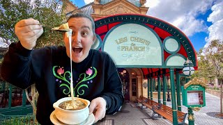 DINING AT EVERY RESTAURANT IN EPCOT’S WORLD SHOWCASE Chefs de France [upl. by Remot]