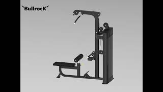 Lat Pull DownSeated Row Combo C9155 [upl. by Nancey]