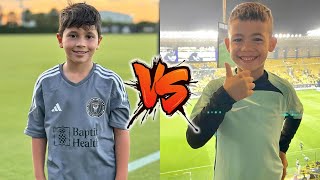 Mateo Messi Messis Son VS Mateo Ronaldo Ronaldos Son Transformation 2024 ⭐ From Baby To Now [upl. by Kuehnel]