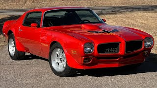 1973 Pontiac Trans Am 455 4 Speed Manual Stock 1808 [upl. by Aenehs]