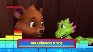 Disney Junior Music Party Caracóis Dourados e Ursinho [upl. by Nosyrb]