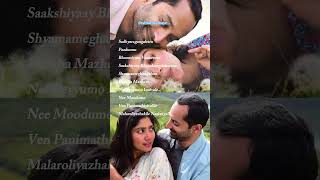 🤌🏻പവിഴ മഴയെ🌷Lyrics🐚FaFa amp Sai Pallavi [upl. by Ydal]