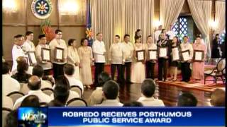 Gov Vi gets Presidential Lingkod Bayan award [upl. by Allez]