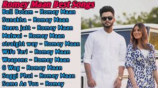 Romey Maan All Songs 2021  Romey Maan Best Punjabi Songs Collection Non Stop All Punjabi Song Full [upl. by Nhor148]