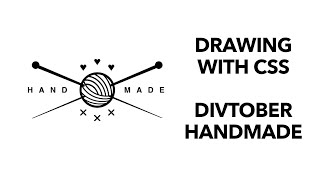 Drawing with CSS divtober  handmade [upl. by Nyral309]