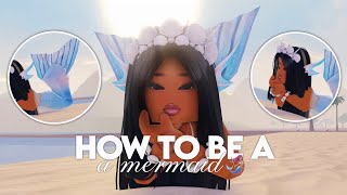 MERMAID avatar tutorial WORKING TAIL  VOICED berry avenue [upl. by Blackburn709]