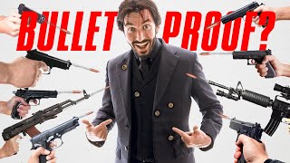 Making a BULLETPROOF John Wick Suit in Real Life [upl. by Eutnoj]