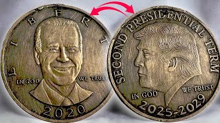 How To Make a Two Headed Coin Trump VS Biden [upl. by Aronoh967]