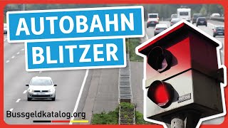 Du wurdest auf der Autobahn geblitzt Damit kannst du jetzt rechnen [upl. by Ahserkal]