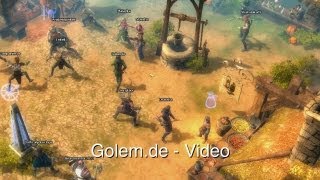 Drakensang Online  Gameplay von Golemde [upl. by Yerffoj]