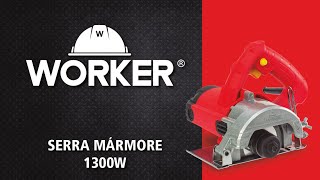 SERRA MÁRMORE 1300W  WORKER [upl. by Kcorb970]