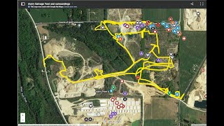 Interactive map of the Avery Salvage Yard and surroundings [upl. by Allemat78]