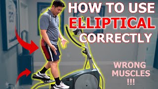 Youre Using the Elliptical WRONG  Physical Therapist Explains [upl. by Ledniahs126]