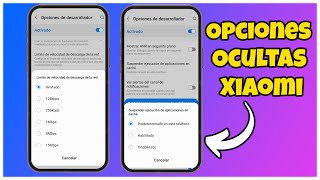 Estas Opción De Desarrollador De Los Xiaomi RedmiPoco Son Brutales [upl. by Avaria]