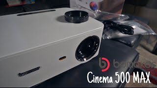 Bomaker Cinema 500 Max LED Projector [upl. by Strang717]