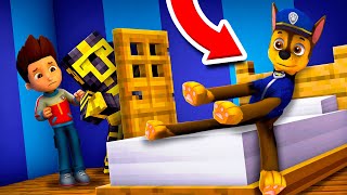 CHASE PAW PATROL NO PUEDE PARAR DE CRECER EN MINECRAFT 😱 [upl. by Holly-Anne]