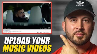 How To Upload Your Music Videos On YouTube Tutorial [upl. by Yanal]