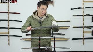 SwordierReview  Spring Steel T10 Tamahagane Which is Your Pick For Japanese Katana katana [upl. by Corliss]