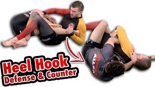 A Very Cool Heel Hook Defense That Takes You Straight to the Back [upl. by Neelon]