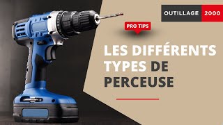 LES DIFFÉRENTS TYPES DE PERCEUSE  PRÉSENTATION ET UTILISATION 🔎 [upl. by Irrep]