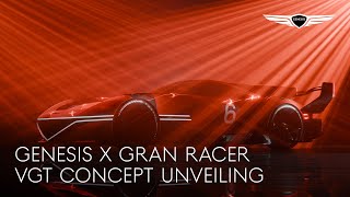 Genesis X Gran Racer VGT Concept Unveiling  제네시스 [upl. by Eudocia]