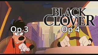 Black Clover Opening 3 vs Black Clover Opening 4 [upl. by Assetnoc]