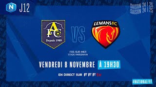 J12 I Aubagne FC – Le Mans FC 10 le résumé I National FFF 20242025 [upl. by Toblat649]