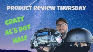 Product Review Thursday Worlds Smallest DOT Helmet [upl. by Tammy]