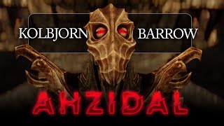 Skyrim Kolbjorn Barrow Walkthrough How to get the Ahzidal armor set [upl. by Eitsyrk]